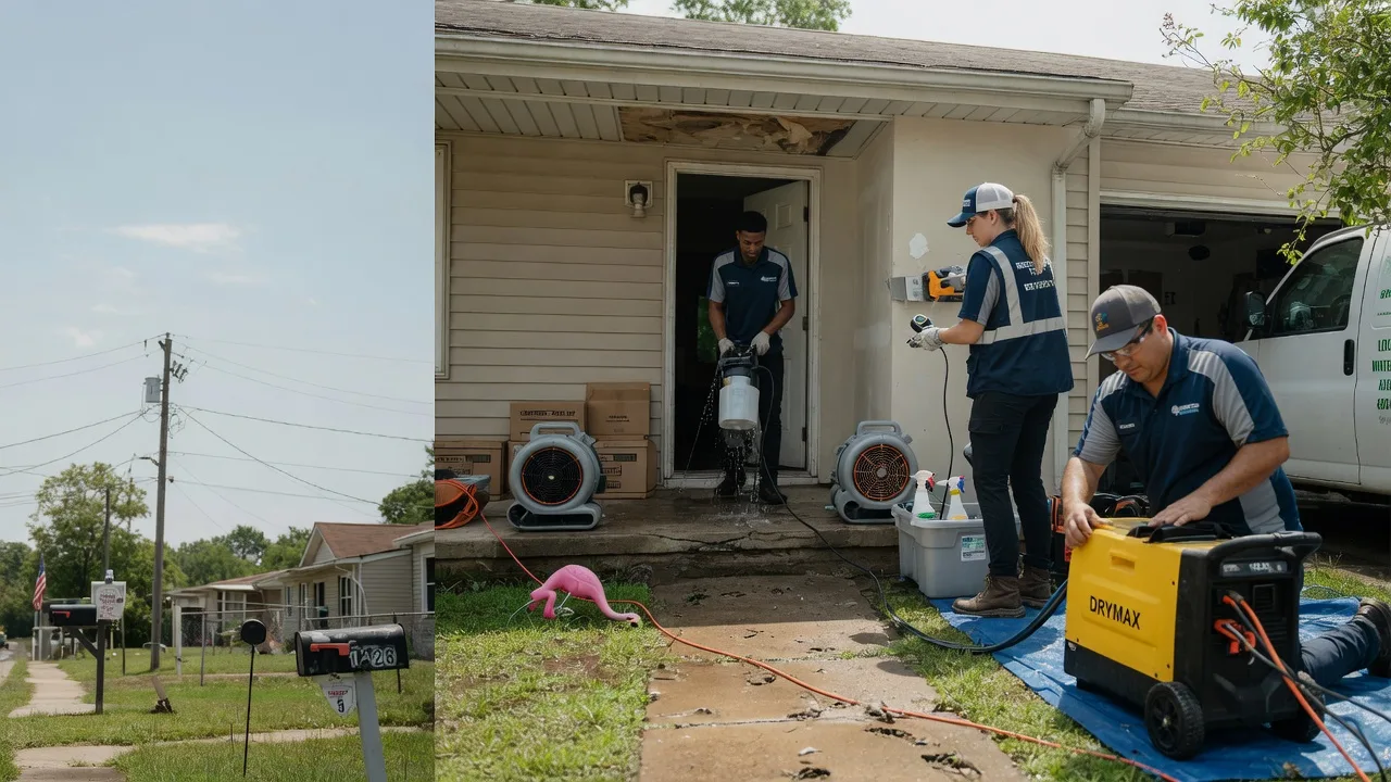 Storm Damage Water Removal in Hillister, TX near me